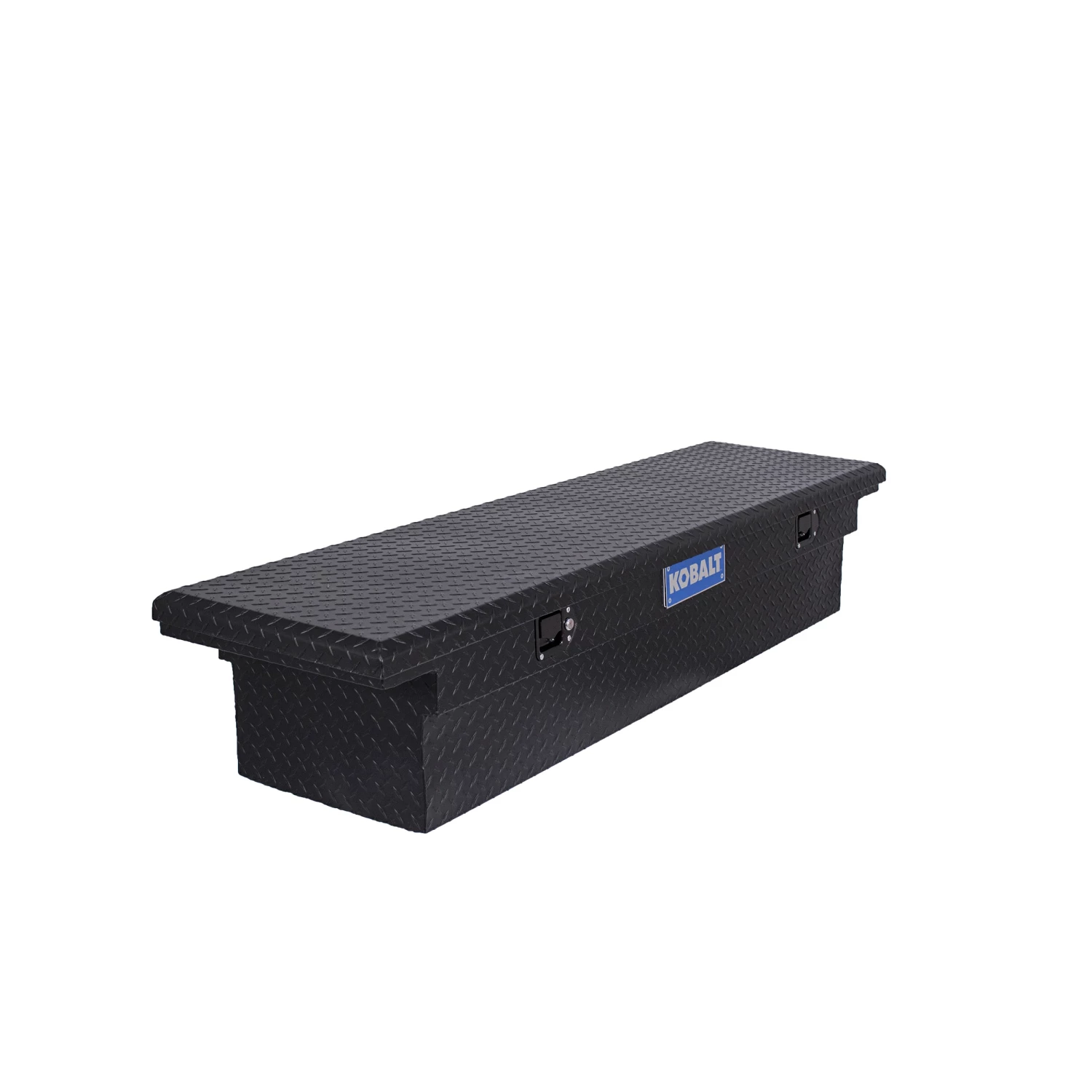 Kobalt Truck Tool Boxes 69-in x 20-in x 13-in Matte Black Powder-Coat Aluminum Crossover Truck Tool Box 1 Kobalt Truck Tool Boxes 69-in x 20-in x 13-in Matte Black Powder-Coat Aluminum Crossover Truck Tool Box