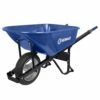 Kobalt Wheelbarrows 6-cu ft Steel Wheelbarrow with Flat-Free Tire(s)