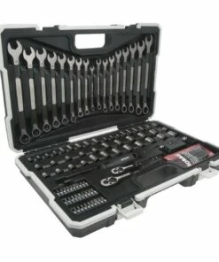 Kobalt Mechanics Tool Sets Universal 115-Piece Standard (SAE) and Metric Combination Matte Mechanics Tool Set (1/4-in; 3/8-in) 16 Kobalt Mechanics Tool Sets Universal 115-Piece Standard (SAE) and Metric Combination Matte Mechanics Tool Set (1/4-in; 3/8-in) -Kobalts Shop 05028176