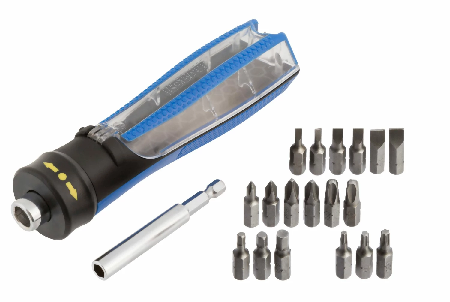 Kobalt Screwdriver Bits 1-in Set Steel Hex Shank Screwdriver Bit Set Screwdriver (20-Piece) 1 Kobalt Screwdriver Bits 1-in Set Steel Hex Shank Screwdriver Bit Set Screwdriver (20-Piece)