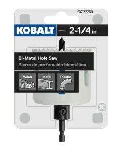Kobalt Hole Saws & Kits 2-1/4-in Bi-Metal Arbored Hole Saw