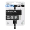 Kobalt Hole Saws & Kits 2-1/2-in Bi-Metal Arbored Hole Saw