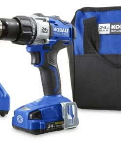 Kobalt Drills 24-volt Max 1/2-in Brushless Cordless Drill (1-Battery Included and Charger Included)