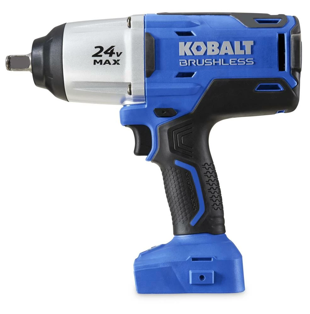 Kobalt Impact Wrenches 24-volt Max Variable Speed Brushless 1/2-in Drive Cordless Impact Wrench (Tool Only) 1 Kobalt Impact Wrenches 24-volt Max Variable Speed Brushless 1/2-in Drive Cordless Impact Wrench (Tool Only)