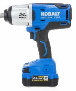 Kobalt Impact Wrenches 24-volt Max Variable Speed Brushless 1/2-in Drive Cordless Impact Wrench (1-Battery Included) 11 Kobalt Impact Wrenches 24-volt Max Variable Speed Brushless 1/2-in Drive Cordless Impact Wrench (1-Battery Included) -Kobalts Shop 05395440
