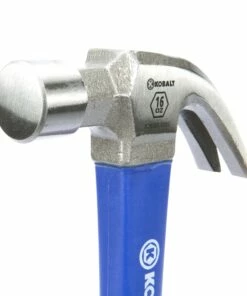 Kobalt Hammers 16-oz Smooth Face Steel Head Fiberglass Claw Hammer 14 Kobalt Hammers 16-oz Smooth Face Steel Head Fiberglass Claw Hammer -Kobalts Shop 07783109