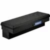 Kobalt Truck Tool Boxes 46.9-in x 15.8-in x 13-in Black Aluminum Crossover Truck Tool Box
