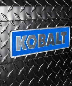 Kobalt Truck Tool Boxes 61.9-in x 13.9-in x 14-in Black Aluminum Top Mount Truck Tool Box -Kobalts Shop 08003432