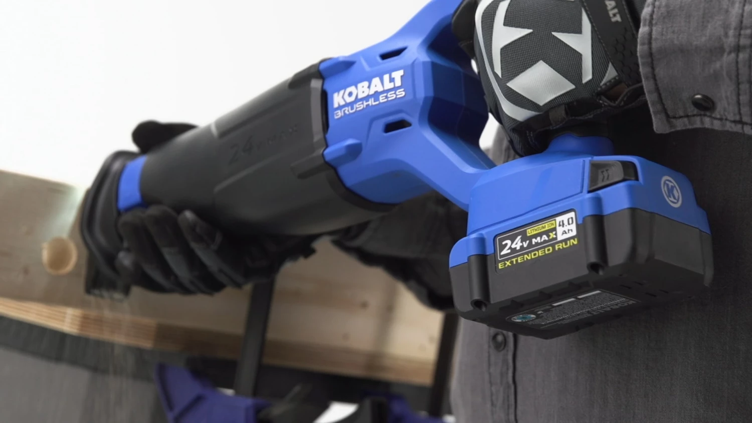 Kobalt Power Tool Batteries & Chargers 24-Volt Max 4 Amp-Hour Lithium Power Tool Battery 4 Kobalt Power Tool Batteries & Chargers 24-Volt Max 4 Amp-Hour Lithium Power Tool Battery - Image 4