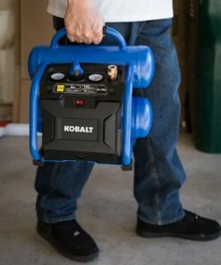 Kobalt Air Compressors 2-Gallon Single Stage Portable Electric Twin Stack Air Compressor -Kobalts Shop 08020667