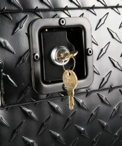 Kobalt Truck Tool Boxes 61.9-in x 13.9-in x 14-in Black Aluminum Top Mount Truck Tool Box -Kobalts Shop 08052748