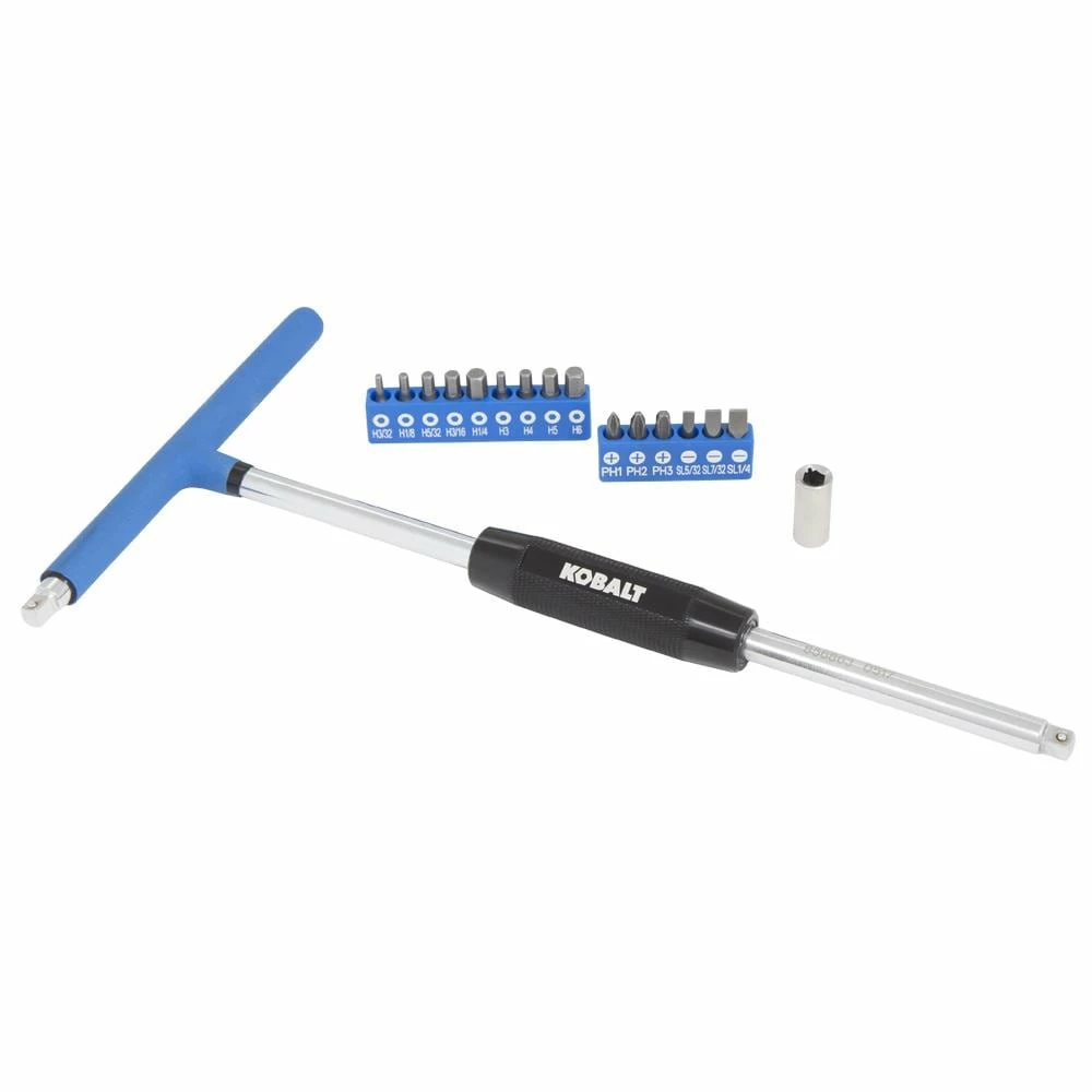 Kobalt Screwdriver Bits Set Steel Hex Shank Screwdriver Bit Set (17-Piece) 1 Kobalt Screwdriver Bits Set Steel Hex Shank Screwdriver Bit Set (17-Piece)