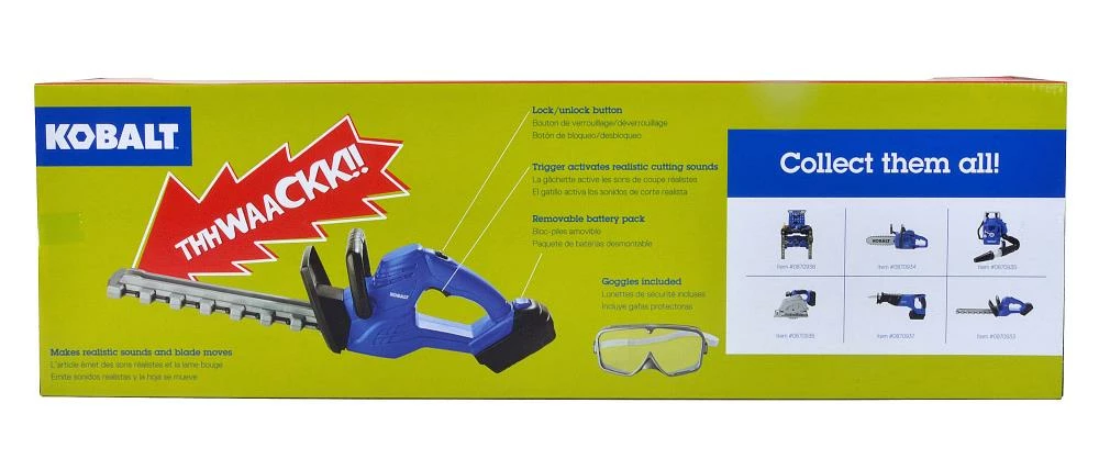 Kobalt Kids Play Toys Toy Hedge Trimmer 2 Kobalt Kids Play Toys Toy Hedge Trimmer - Image 2
