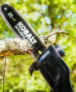 Kobalt Cordless Electric Pole Saws 80-Volt 10-in Cordless Electric Pole Saw (Battery Not Included) -Kobalts Shop 08568235 scaled