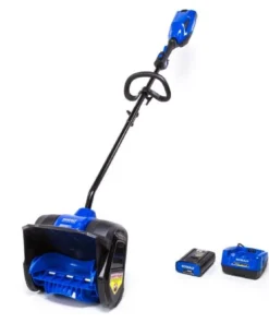 Kobalt Cordless Electric Snow Blowers 40-Volt Max 12-in Single-Stage Cordless Electric Snow Blower 2.5 Ah (Battery Included) -Kobalts Shop 08595423
