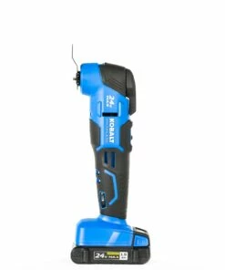 Kobalt Oscillating Tool Kits 21-Piece Cordless Brushless 24-volt Variable Speed Oscillating Multi-Tool Kit with Soft Case (1-Battery Included) -Kobalts Shop 08607942