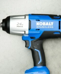 Kobalt Impact Wrenches 24-volt Max Variable Speed Brushless 1/2-in Drive Cordless Impact Wrench (Tool Only) 7 Kobalt Impact Wrenches 24-volt Max Variable Speed Brushless 1/2-in Drive Cordless Impact Wrench (Tool Only) -Kobalts Shop 08619622