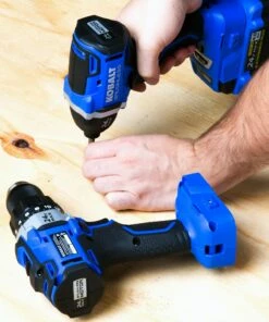 Kobalt Power Tool Combo Kits 2-Tool 24-Volt Max Brushless Power Tool Combo Kit with Soft Case (1-Battery Included and Charger Included) -Kobalts Shop 08619632