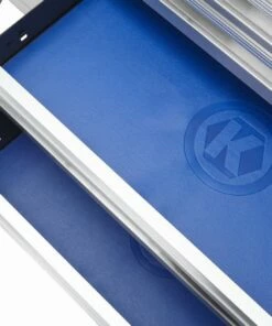 Kobalt Bottom Tool Cabinets 3000 Series 53-in W x 68.7-in H 18-Drawer Stainless Steel Rolling Tool Cabinet (Stainless Steel) -Kobalts Shop 08622801