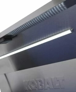 Kobalt Bottom Tool Cabinets 3000 Series 53-in W x 68.7-in H 18-Drawer Stainless Steel Rolling Tool Cabinet (Stainless Steel) -Kobalts Shop 08622803