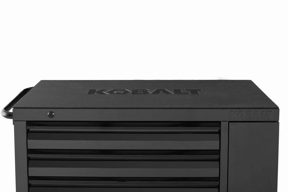 Kobalt Bottom Tool Cabinets 3000 Series 41-in W x 41-in H 5-Drawer Stainless Steel Rolling Tool Cabinet (Black) 5 Kobalt Bottom Tool Cabinets 3000 Series 41-in W x 41-in H 5-Drawer Stainless Steel Rolling Tool Cabinet (Black) - Image 5