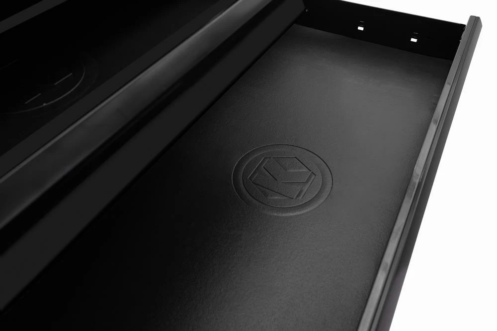 Kobalt Bottom Tool Cabinets 3000 Series 41-in W x 41-in H 5-Drawer Stainless Steel Rolling Tool Cabinet (Black) 10 Kobalt Bottom Tool Cabinets 3000 Series 41-in W x 41-in H 5-Drawer Stainless Steel Rolling Tool Cabinet (Black) - Image 10