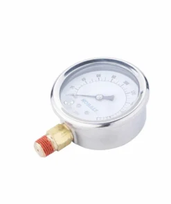 Kobalt Air Compressor Accessories 1/4 In. 200-PSI Filled Bottom Mount -Gauge -Kobalts Shop 08815955