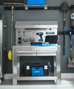 Kobalt Work Benches 45-in W x 36-in H 2-Drawer Wood Work Bench 18 Kobalt Work Benches 45-in W x 36-in H 2-Drawer Wood Work Bench -Kobalts Shop 08858929