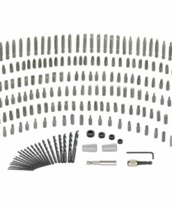 Kobalt Screwdriver Bits Set High-speed Steel Round Shank Screwdriver Bit Set (230-Piece)