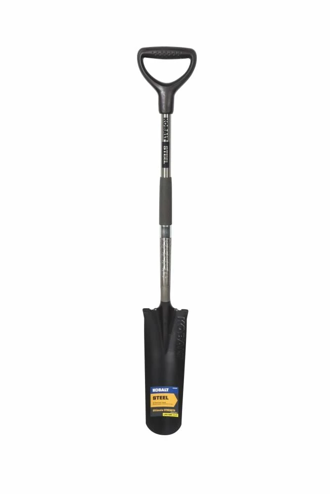 Kobalt Shovels & Spades 17-in Steel D-Handle Drain Spade 1 Kobalt Shovels & Spades 17-in Steel D-Handle Drain Spade