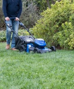 Kobalt Cordless Electric Push Lawn Mowers 40-Volt Max Brushless 20-in Self-propelled Cordless Electric Lawn Mower 5 Ah (Battery and Charger Included) -Kobalts Shop 08901018