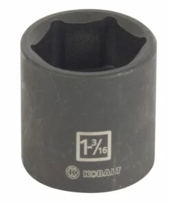 Kobalt Impact Sockets & Impact Socket Sets Standard (SAE) 1/2-in Drive 1-3/16-in 6-Point Impact Socket