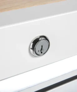 Kobalt Bottom Tool Cabinets 3000 Series 48-in W x 37-in H 10-Drawer Steel Rolling Tool Cabinet (White) 6 Kobalt Bottom Tool Cabinets 3000 Series 48-in W x 37-in H 10-Drawer Steel Rolling Tool Cabinet (White) -Kobalts Shop 09465996