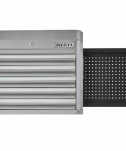 Kobalt Top Tool Chests 3000 Series 27-in W x 23.2-in H 5-Drawer Stainless Steel Tool Chest (Stainless Steel) 19 Kobalt Top Tool Chests 3000 Series 27-in W x 23.2-in H 5-Drawer Stainless Steel Tool Chest (Stainless Steel) -Kobalts Shop 09749988