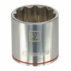 Kobalt Sockets & Socket Sets Standard (SAE) 1/2-in Drive 12-point 1-1/4-in Shallow Socket 11 Kobalt Sockets & Socket Sets Standard (SAE) 1/2-in Drive 12-point 1-1/4-in Shallow Socket -Kobalts Shop 099198852799lg
