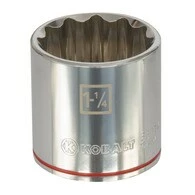 Kobalt Sockets & Socket Sets Standard (SAE) 1/2-in Drive 12-point 1-1/4-in Shallow Socket 3 Kobalt Sockets & Socket Sets Standard (SAE) 1/2-in Drive 12-point 1-1/4-in Shallow Socket - Image 3