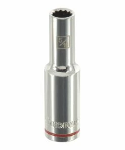 Kobalt Sockets & Socket Sets Standard (SAE) 3/8-in Drive 12-point 5/16-in Deep Socket