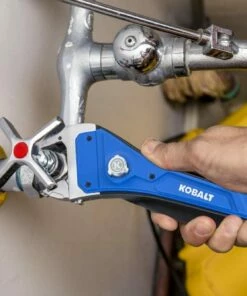 Kobalt Adjustable Wrenches Ratcheting Rapid Adjust 8-in Steel and Plastic Adjustable Wrench -Kobalts Shop 10017636