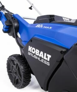 Kobalt Cordless Electric Snow Blowers 80-Volt Max 22-in Single-stage Cordless Electric Snow Blower (Battery Not Included) -Kobalts Shop 10062531 scaled