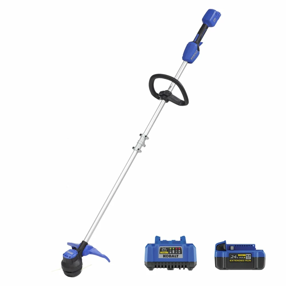 Kobalt Cordless Electric String Trimmers 24-Volt Max 12-in Straight Cordless String Trimmer (Battery Included) 1 Kobalt Cordless Electric String Trimmers 24-Volt Max 12-in Straight Cordless String Trimmer (Battery Included)
