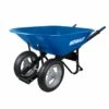 Kobalt Wheelbarrows 7-cu ft Steel Wheelbarrow with Flat-Free Tire