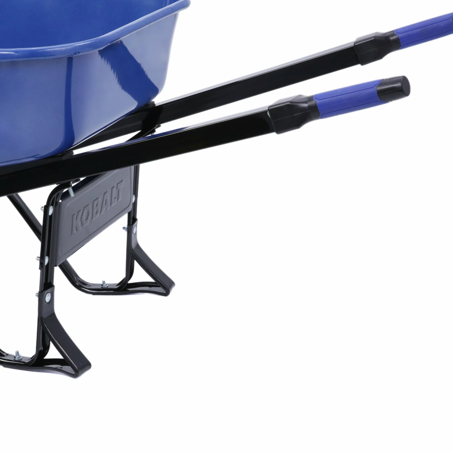 Kobalt Wheelbarrows 6-cu ft Steel Wheelbarrow with Flat-Free Tire(s) 2 Kobalt Wheelbarrows 6-cu ft Steel Wheelbarrow with Flat-Free Tire(s) - Image 2
