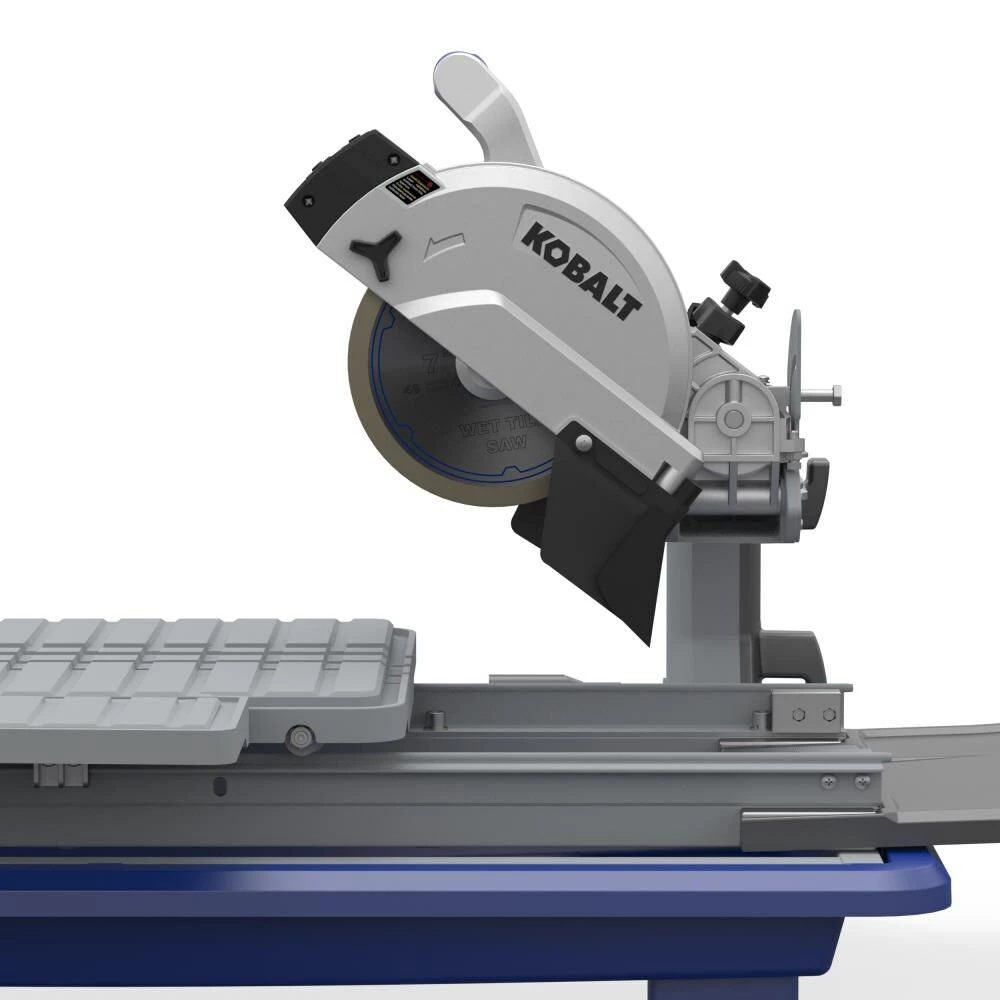 Kobalt Tile Saws 7-in 10-Amp Wet Sliding Table Tile Saw with Stand 11 Kobalt Tile Saws 7-in 10-Amp Wet Sliding Table Tile Saw with Stand - Image 11