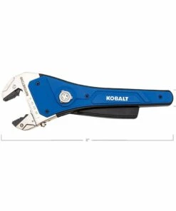 Kobalt Adjustable Wrenches Ratcheting Rapid Adjust 8-in Steel and Plastic Adjustable Wrench -Kobalts Shop 11016102