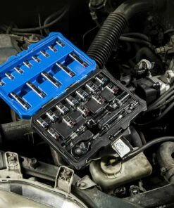 Kobalt Mechanics Tool Sets 30-Piece Standard (SAE) and Metric Combination Polished Chrome Mechanics Tool Set (3/8-in;) -Kobalts Shop 11294852 scaled