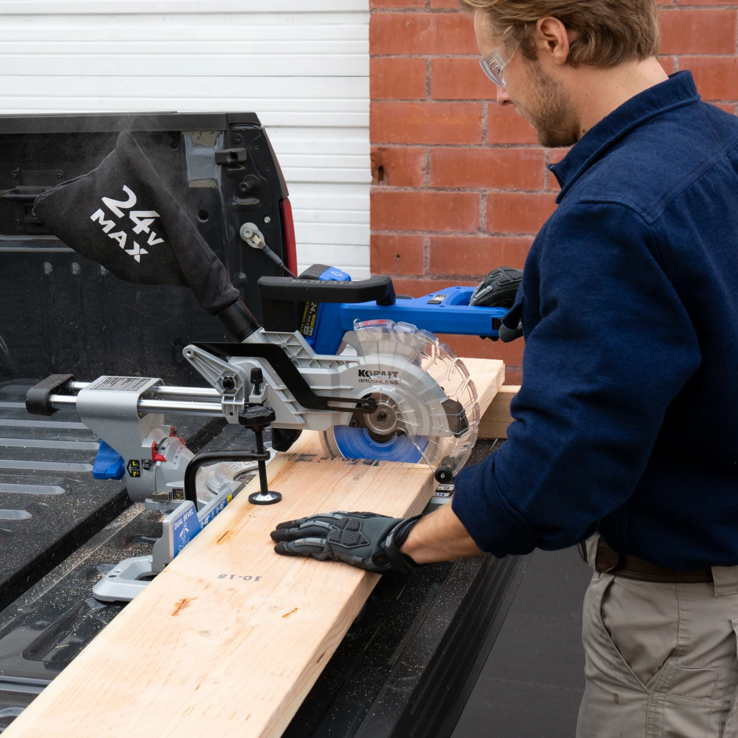 Kobalt Miter Saws 24-Volt 7-1/4-In Miter Saw - Bare Tool 12 Kobalt Miter Saws 24-Volt 7-1/4-In Miter Saw - Bare Tool - Image 12