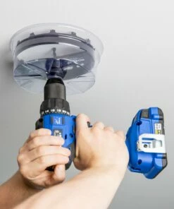 Kobalt Hole Saws & Kits 6-3/8-in Carbide-Grit Arbored Recessed Lighting Hole Saw -Kobalts Shop 11426305