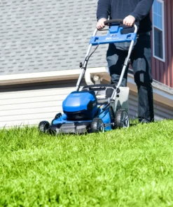 Kobalt Cordless Electric Push Lawn Mowers 80-Volt Max Brushless 21-in Self-propelled Cordless Electric Lawn Mower (Battery Not Included and) -Kobalts Shop 11562871