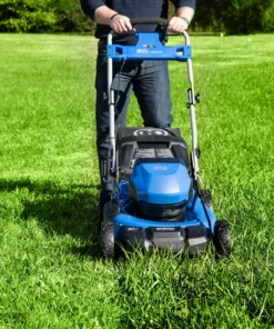 Kobalt Cordless Electric Push Lawn Mowers 80-Volt Max Brushless 21-in Push Cordless Electric Lawn Mower (Battery Not Included) -Kobalts Shop 11563109