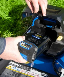 Kobalt Cordless Electric Push Lawn Mowers 80-Volt Max Brushless 21-in Push Cordless Electric Lawn Mower (Battery Not Included) -Kobalts Shop 11563117